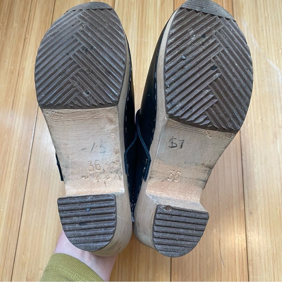 Lotta from Stockholm Black Clogs, size 36 - Picture 3 of 10